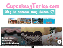 Tablet Screenshot of cupcakesytartas.com